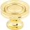 Button Faced 1 1/4" Diameter Round Knob