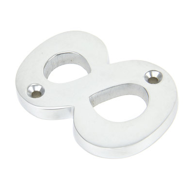 7.8cm H Metal House Number