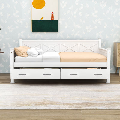 Twin Size Daybed with 2 Drawers