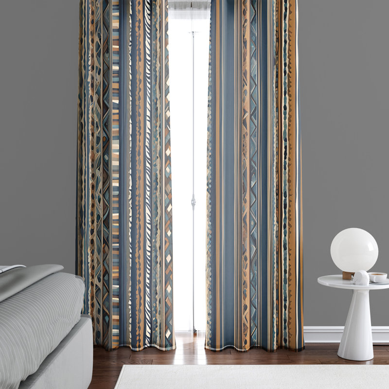 Paire de rideaux semi-transparents Edle, L 56 po x L 78 po