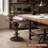 Juyoung Iron Top End Table-1442223442