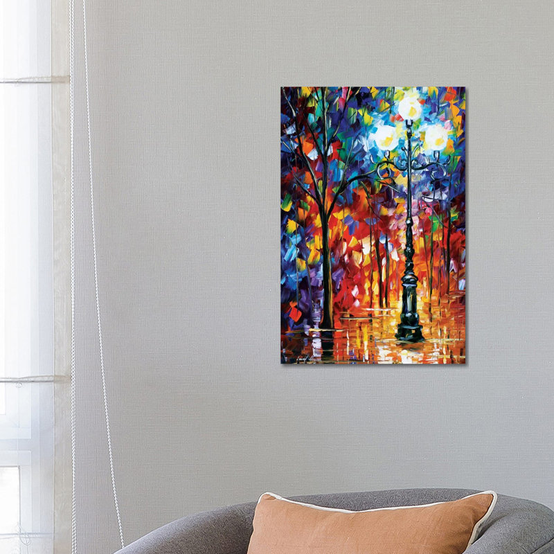 Light in the Alley 1 Piece Painting on Canvas, 66.04 cm H x 45.72 cm W x 1.91 cm D, Wrapped Canvas