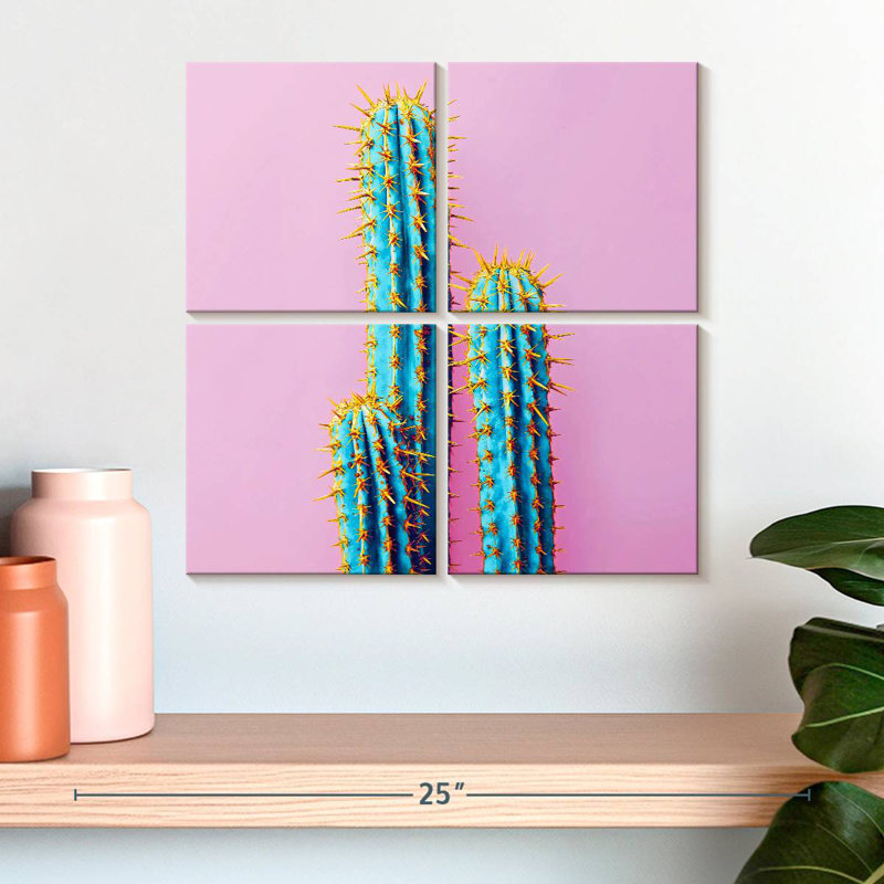 Harnek Neon Cactus, H 18 po x l 18 po