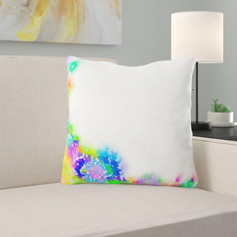 Reversible Throw Pillow, Indoor, Microsuede
