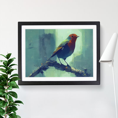 XH1022-7521X Robin Bird Vol.1 - Single Picture Frame Painting