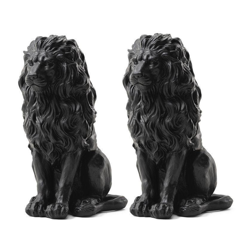 Balthasar Statue de jardin, Noir