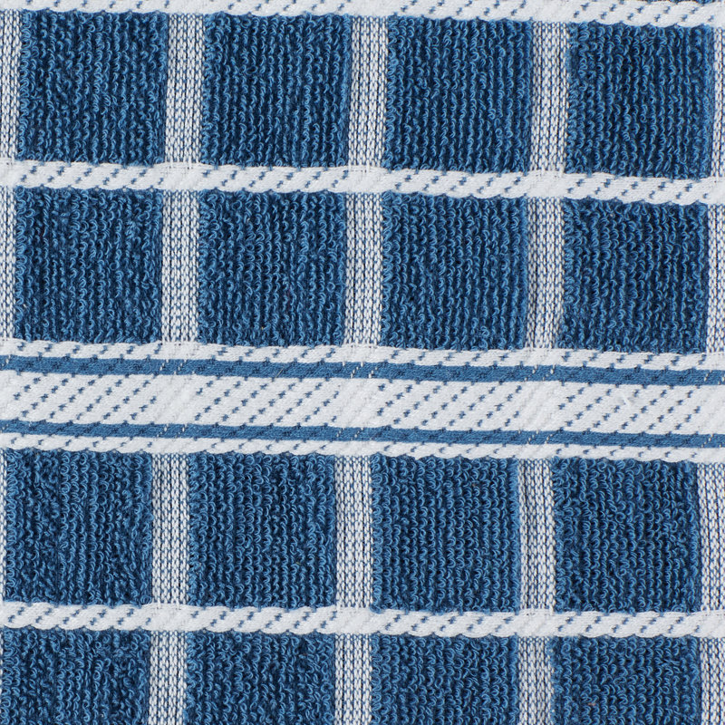 Cotton Waffle Tea Towel Kitchen Towel, Blue