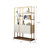 Modern Luxury Bookcases for Living Room & Study - Decorative Wall Storage Shelving Unit