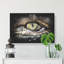 Crocodile Eye - Wrapped Canvas-56643282