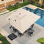304cm X 365cm Rectangular Cantilever Parasol-1978701384