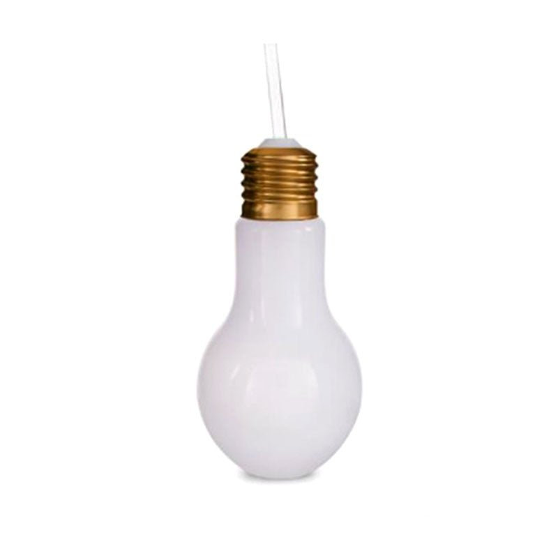 Ampoule à DEL avec couvercle et paille - 16 oz