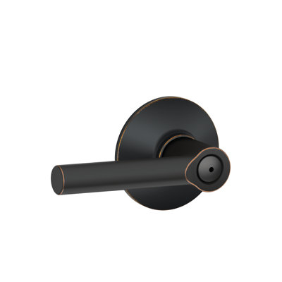 Broadway Privacy Door Lever with Rosette