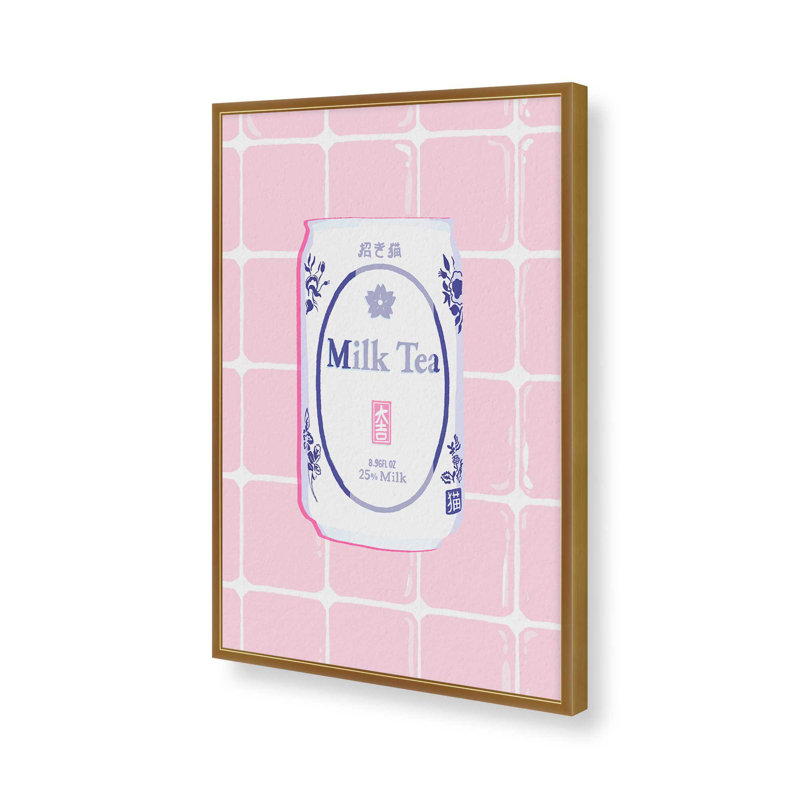 «Kitchen Snacks I» par BigBadMullet, reproduction d'art sur toile, Impression sur cadre ouvert sans papier mat, Doré