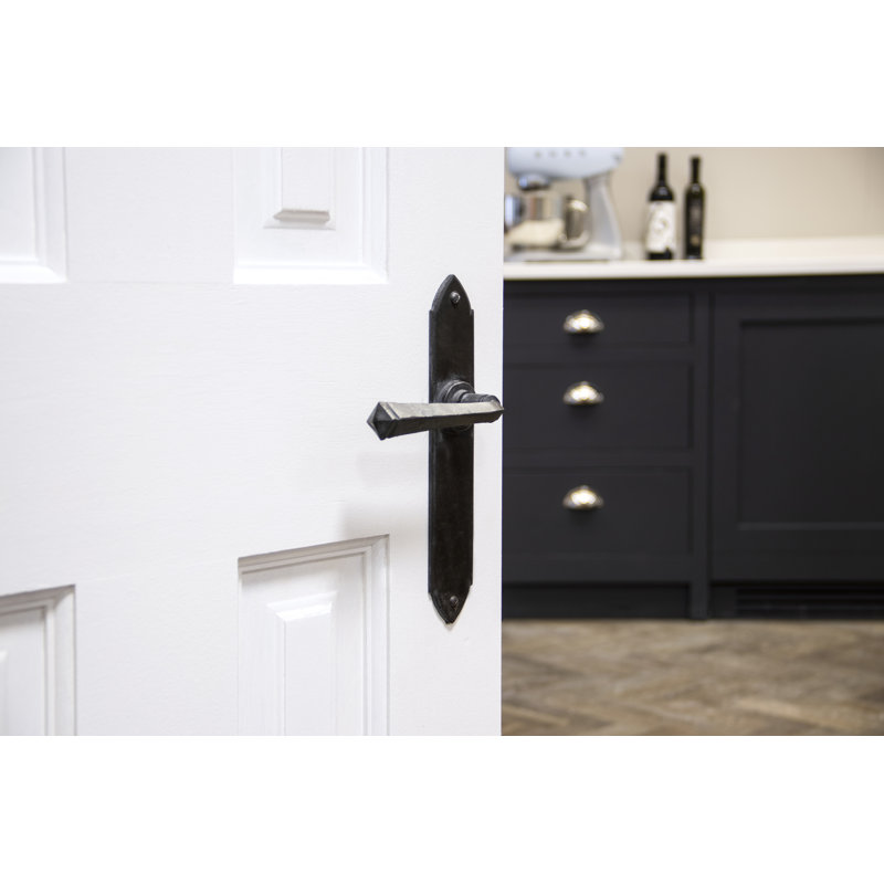 Gothic Latch Door Handle, Beeswax