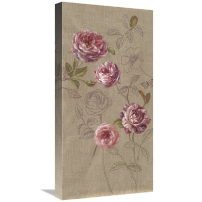 " Roses And Butterfly "