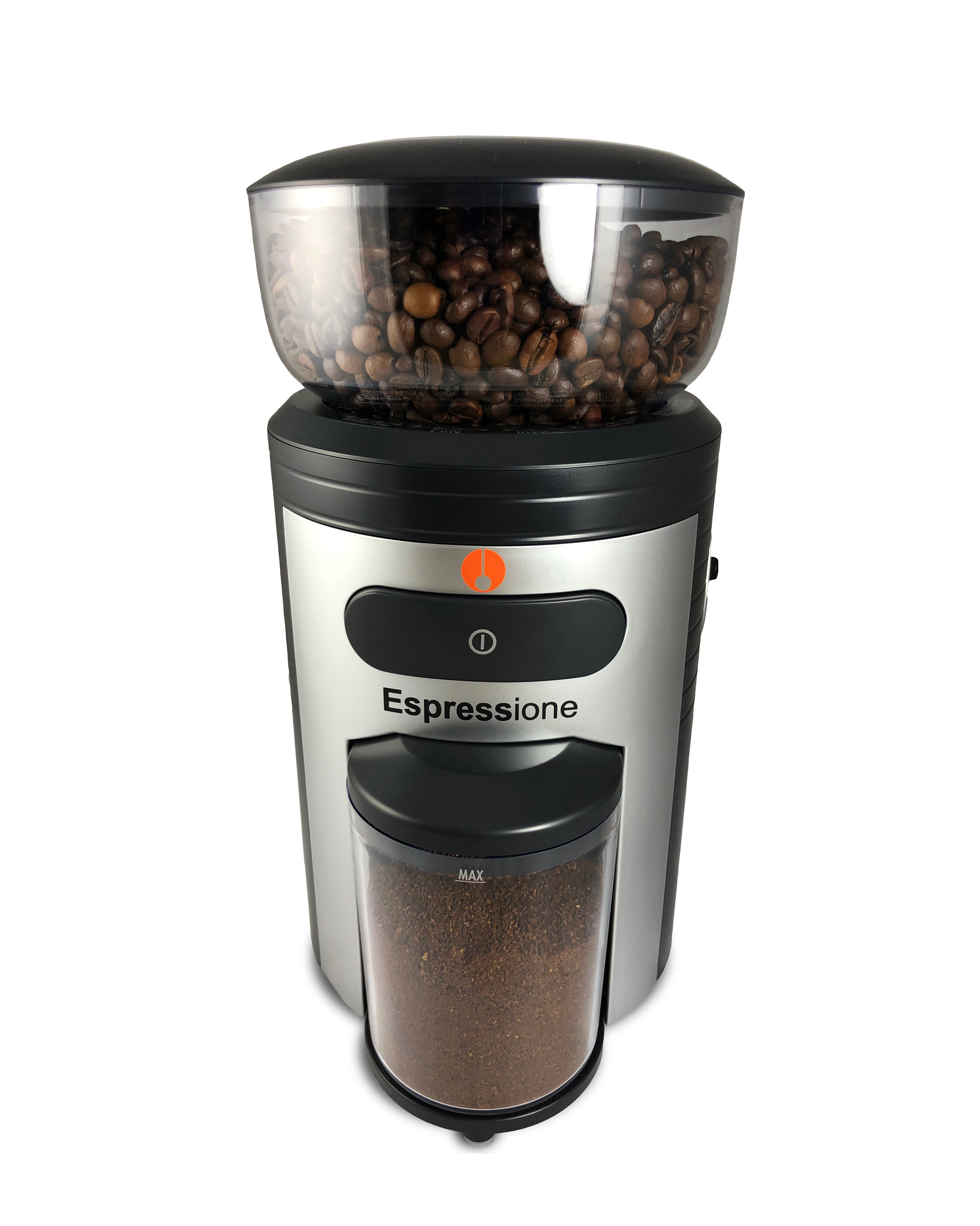 Mr. Coffee Cafe Grind 18 Cup Automatic Burr Grinder Stainless Steel