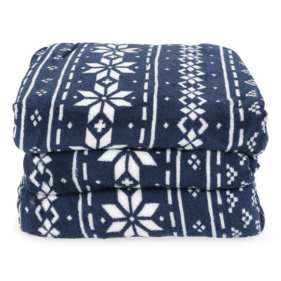 Plain Weave / Muslin Heated Throw Blanket