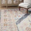Tapis brun tissé à la machine Hallock-890713489