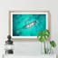 Shipwreck in Black Rock Beach Australia - Picture Frame Graphic Art Print-55764633-55764634
