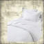 de lit simple / simple de style moderne à deux pièces TG, édredon en polyester doux avec draps pour dortoirs et petits espaces