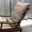Chaise berçante exquise rembourrée