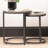 Aryauna 50cm Round Nesting Table for Living Room, MDF Top Nest of Tables, Sofa Side End Table