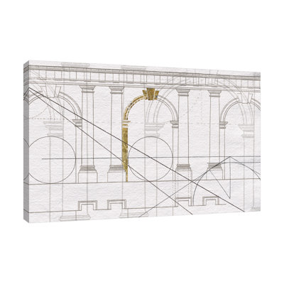 Doric Arcade par Wild Apple Portfolio - impression sur toile tendue