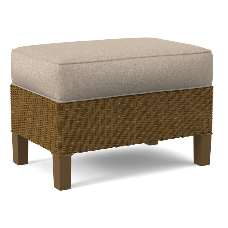 Gibraltar Ottoman, Basic Blue; 0317-63, Black