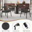 47cm H Solid Wood Side Chair in Natural/Beige-943504401