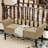 Shanklin Linen Blend Upholstered Storage Bench