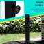 Support universel pour parasol de patio, noir et plusieurs parasols
