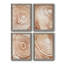 Toile encadrée de qualité supérieure «Wood Grain Suminagashi I» - prête à être accrochée-18507465-18507464