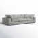 Ellaria 119.7" Square Arm Modular Sofa with Reversible Cushions