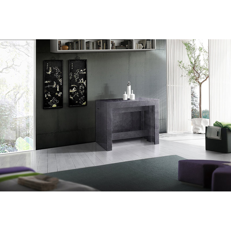 Whittman Extendable Dining Table, Slate
