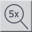 Magnifying Makeup/Shaving Mirror Shaver Socket