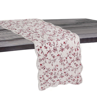 Chemin de table en coton lin Seaham
