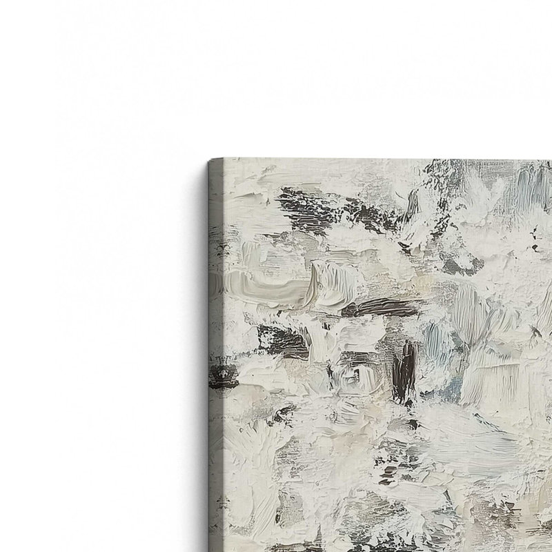 Whispered Layers II, Toile tendue, Ne s’applique pas, H 12 po x l 12 po