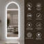 Aluminium Frame Arch Wall Mirror