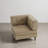 Upholstered Camel Tufted Corduroy Armchair with Pillow Back, One Arm Single Chair Module Part For Sectional Sofa-1285028546