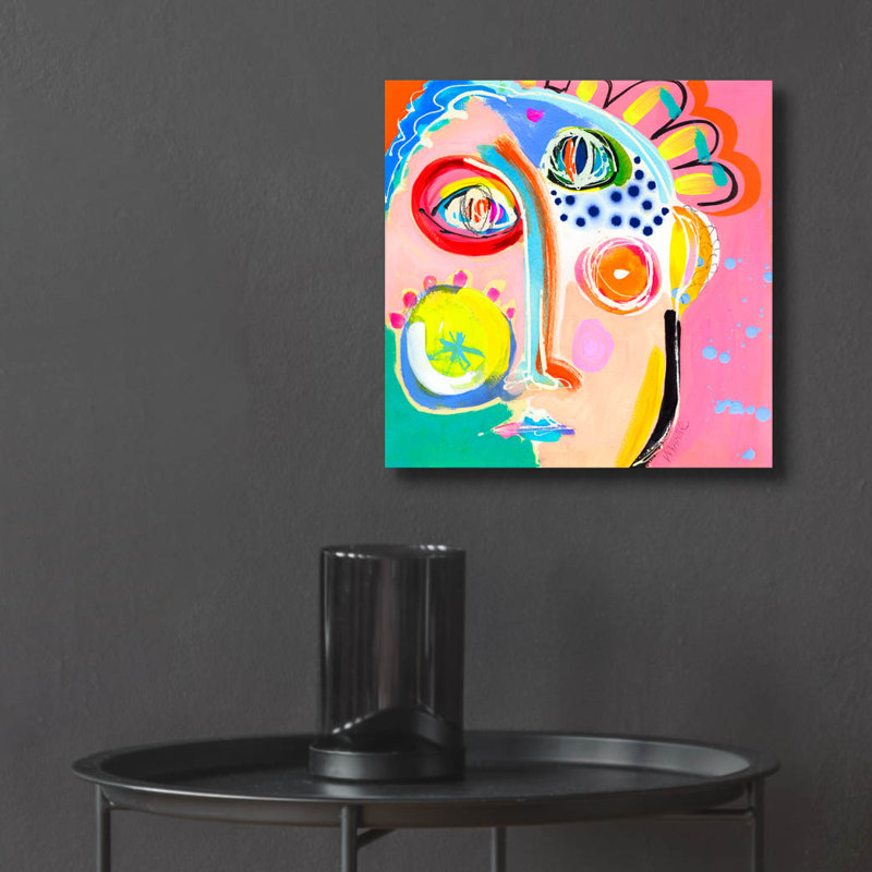 " Cheer Up " by Wyanne, 12" H x 12" W x 0.13" D