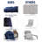 Outdoor Adirondack Chair&Rocking Chair Seat And Back Cushion(Set Of 2)-465715304-466909181