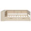 Lit plateforme en bois avec tablettes de rangement, tiroirs, station de charge et tête de lit tapissier-1511045929-1511045926