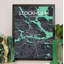 Stockholm City Map - No Frame Print-1280519804