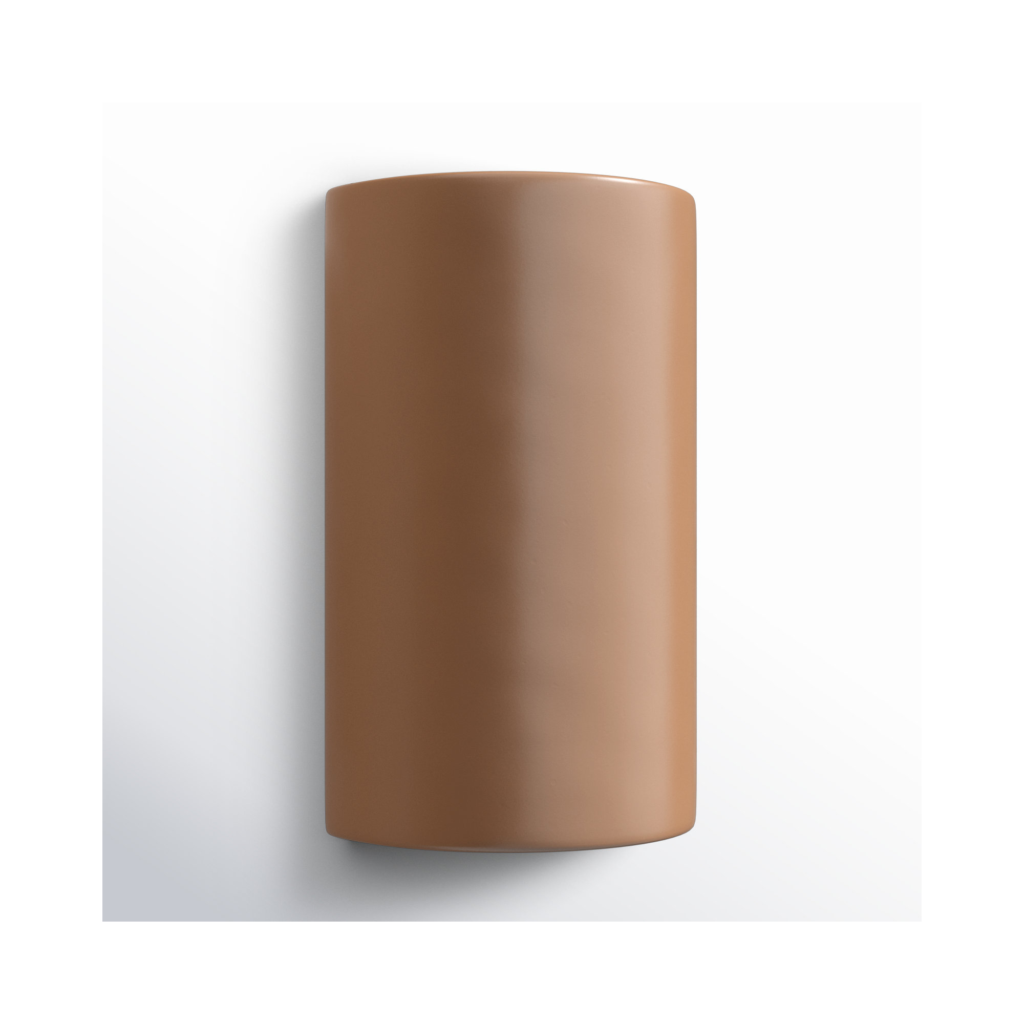 Pacursa Ceramic Dimmable Flush Mounted Sconce, Bisque, Incandescent (Not included), 12.5" H x 7.75" W x 6.25" D