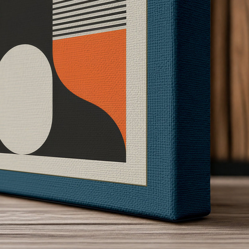 Print, 24x16 - 61.0 x 40.6 cm, Teal Border