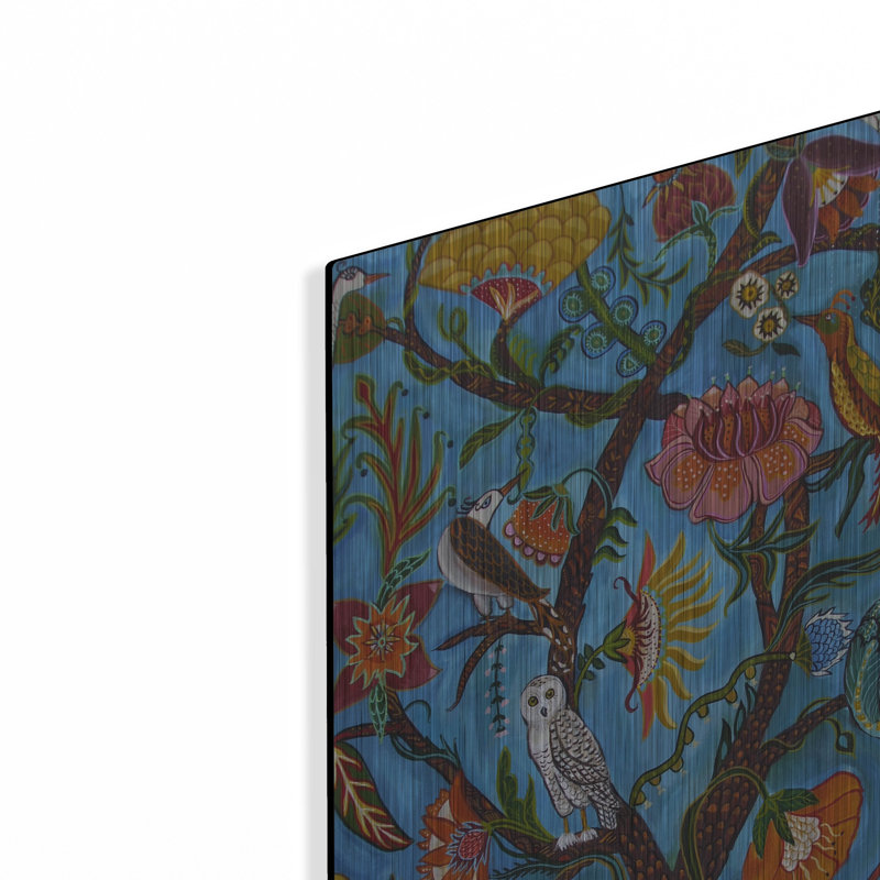 «Living Tree» par Catherine A Nolin, art mural en métal, H 24 po x l 16 po