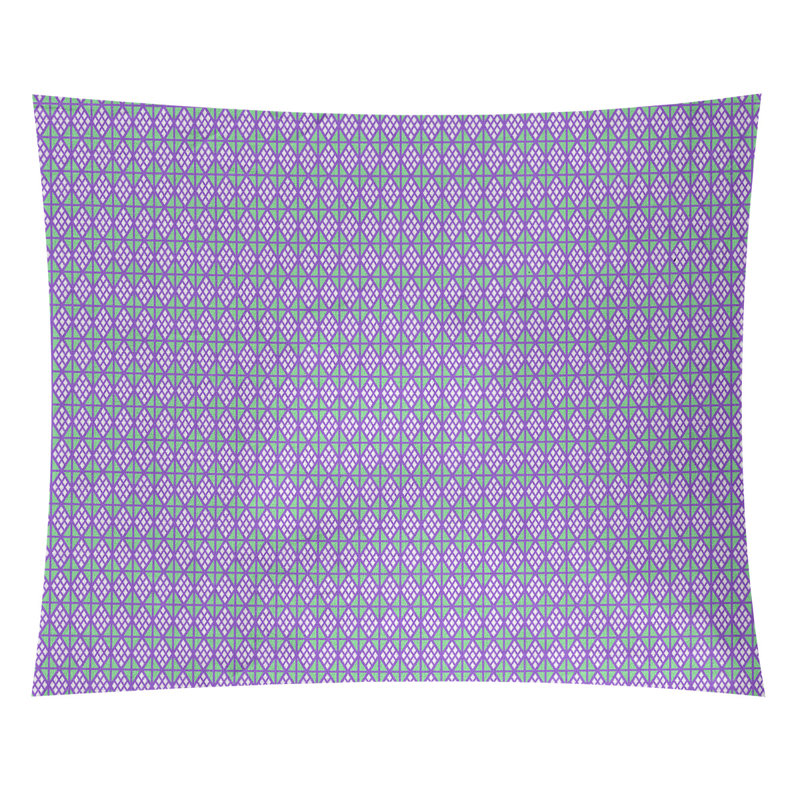 Tapisserie «Avicia Diamonds» par Katelyn Elizabeth, Intérieur, H 91 po x l 107,5 po