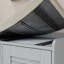 Banc de rangement à chaussures 28,74 po - armoire à 2 portes avec tablettes réglables, rangement peu encombrant pour vestibule et couloir-1727656637-1727656576