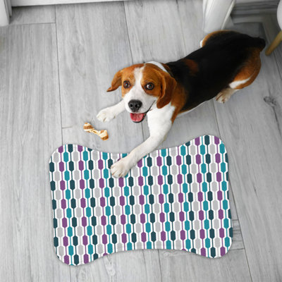 Royal Haunt - 1 Piece Bone Shape Feeding Mat