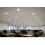 Luminaire encastré à DEL de 8 pouces à usage commercial, 5 températures de couleur et 5 puissances sélectionnables, gradable 3 en 1, homologué pour les endroits humides (IC).